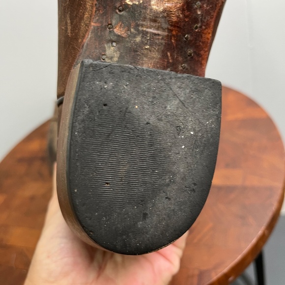 Shyanne Women's Loretta Western Boots Brown Leather Snip Toe Size 9B - Picture 9 of 9